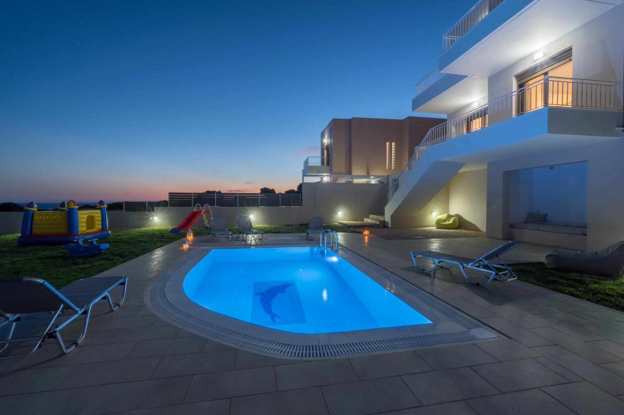 Villa Elysian South Crete 트리오페트라 외부 사진